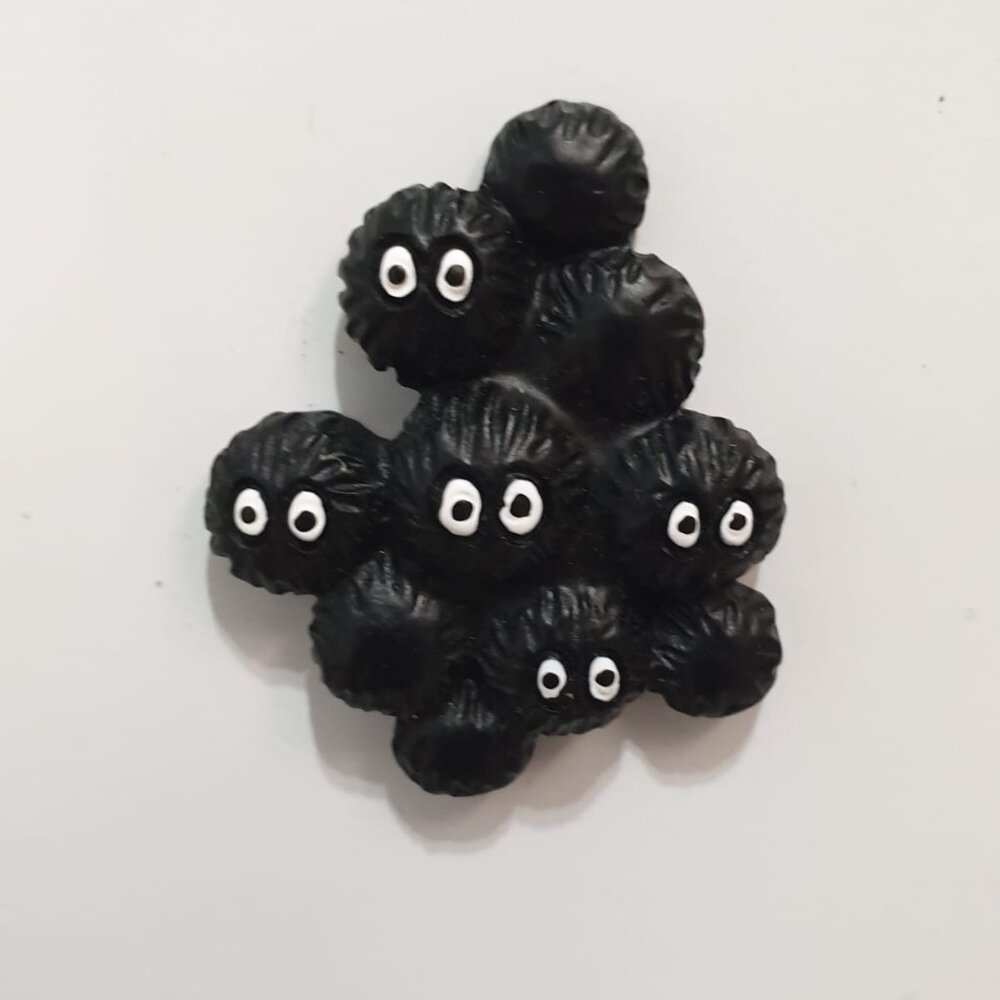 Soot Sprites Studio Ghibli Spirited Away Fridge Magnet Home Office Decor Gift